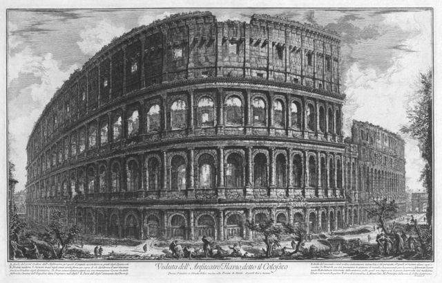 Colosseum in 1757