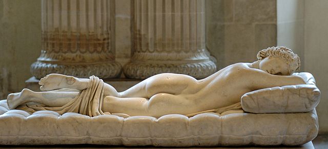 Sleeping Hermaphroditus – Gian Lorenzo Bernini, 1620 (The Louvre)