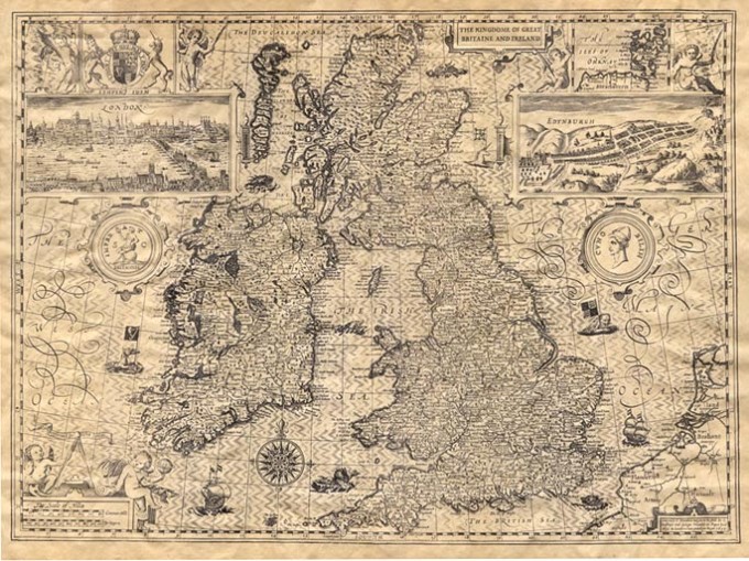 old-map-great-britain