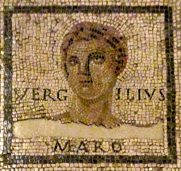 Vergil mosaic - photo by QuartierLatin1968 / wikipedia