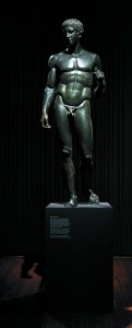 Reconstruction of the Doryphoros: ‘Defining Beauty: the body in ancient Greek art’ © Trustees of the British Museum.