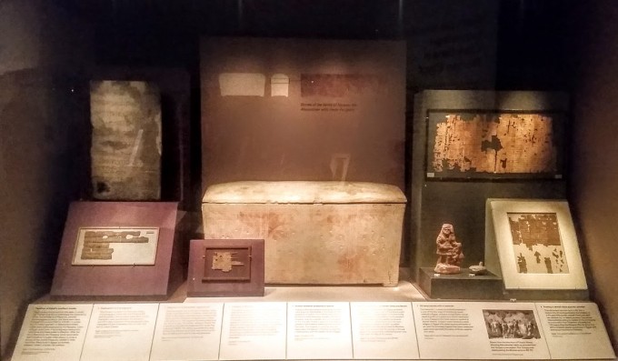 Faith After the Pharaohs at the British Museum: October 29, 2015 - February 7, 2016. Photo by Medievalists.net